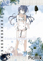 kyouka is in your walls animēts GIF