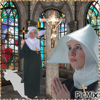 the nuns in prayer