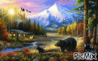Bear Country - 無料のアニメーション GIF
