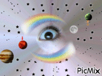 galaxie GIF animata