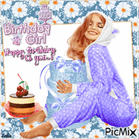 Birthday Girl... Happy Birthday to you.. - Безплатен анимиран GIF