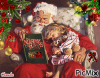 Père Noël animált GIF