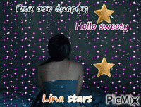lina stars - Gratis animerad GIF