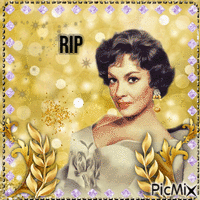 RIP Gina Lollobrigida - Gratis geanimeerde GIF