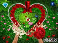 LOVE & BLESSINGS - Zdarma animovaný GIF