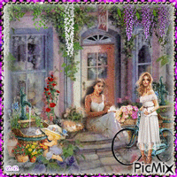 The Country Flower Shop.. GIF animasi