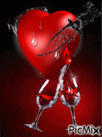 coeur en larme - 無料のアニメーション GIF