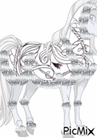 unicorn animeret GIF