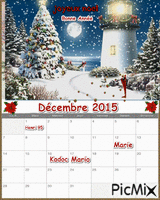 calendrier Jacotte - Free animated GIF