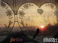 lever du soleil chat fenetre - Ingyenes animált GIF