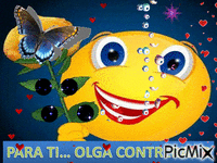 Olga Contreras - Бесплатный анимированный гифка
