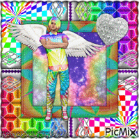 {(Rainbow Angel Boy)}