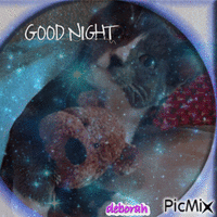 Good Night and Sweet Dreams animasyonlu GIF