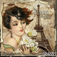 From Paris, With Love!" vintage