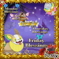 blessing day animowany gif