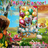 Happy Easter animerad GIF