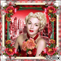 Lana Turner, Actrice américaine animovaný GIF