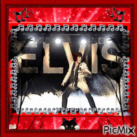 Elvis - Gratis animeret GIF
