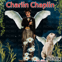 Charlin Chaplin GIF animado