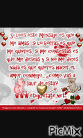 Mensaje de amor - Безплатен анимиран GIF