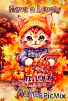 Have a lovely autumn animuotas GIF