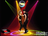 Staying Alive from the 1970's - GIF animé gratuit