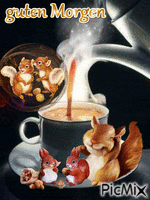 cafe анимированный гифка