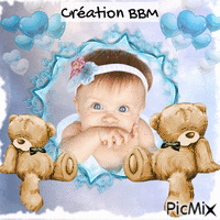 Bébé par BBM - GIF animé gratuit