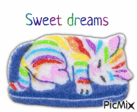 Sweet dreams - GIF animé gratuit