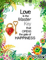 Love Key анимированный гифка
