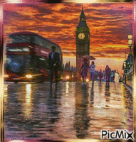 London geanimeerde GIF