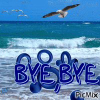 bye bye - GIF animado gratis