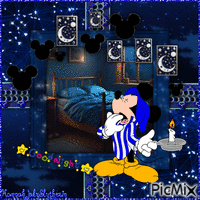 {♦}Goodnight Mickey Mouse{♦} - GIF animado gratis