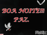 Boa Noite. animovaný GIF