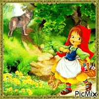 Red Riding Hood Animiertes GIF