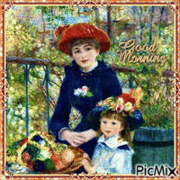 Good Morning Renoir - GIF animé gratuit