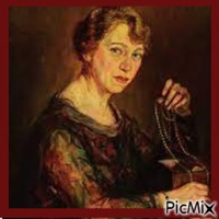 Portrait de Femme Ancienne - gratis png