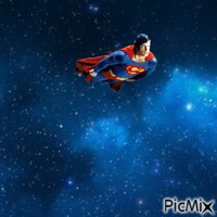 Superman animowany gif