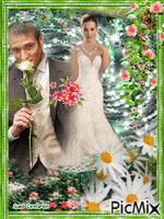 Casamento Primavera - Gratis animerad GIF