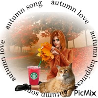 Autumn Love GIF animé