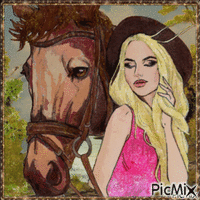 Kadın ve At