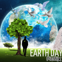 Earth Day - GIF animé gratuit