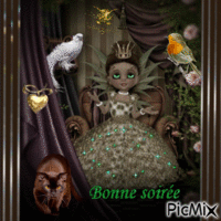Bonne soiree ♥♥♥ animovaný GIF