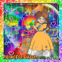 Rainbow Princess Daisy