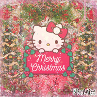 ✶ Merry Christmas - Hello Kitty {by Merishy} ✶