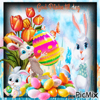Happy Easter to you 17 animovaný GIF