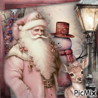 Weihnachtsmann - Darmowy animowany GIF