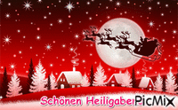 Heiligabend - Animovaný GIF zadarmo