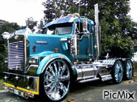 truck chrome - Δωρεάν κινούμενο GIF