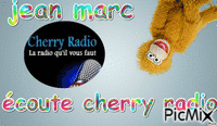 jean marc écoute cherry radio - Ingyenes animált GIF